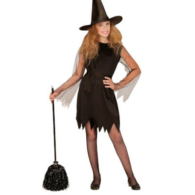 Costum Vrajitoare Clasica pentru Halloween