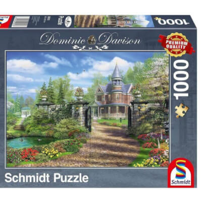 Puzzle 1000 piese Idyllic Country Estate - Cadoul perfect pentru bunici