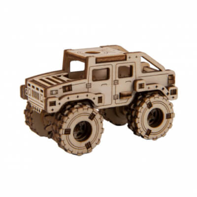 Puzzle mecanic 3D Monster Truck - Cadoul ideal pentru prieteni creativi