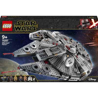 Cumpără LEGO Star Wars Millennium Falcon 75257 - Cadou perfect pentru fanii Star Wars