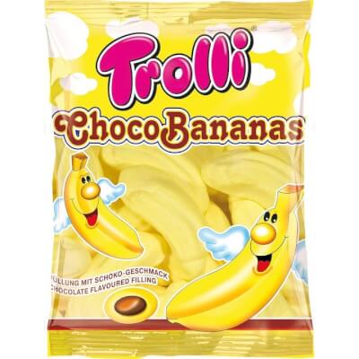 Cumpără Jeleuri Choco Banana Trolli - aroma ciocolata banane